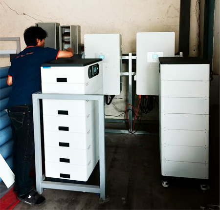 60KWH solar energy storage system in Thailand